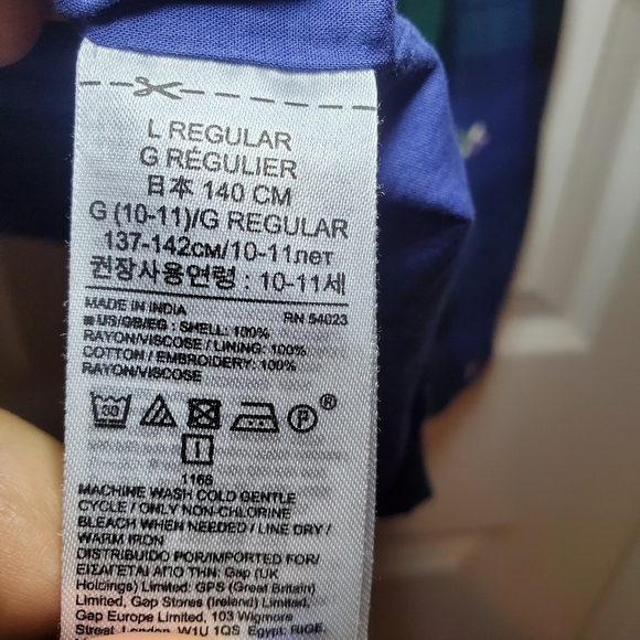 Sarah Jessica Parker for Gap plaid Dress Sz Large - Picture 11 of 11